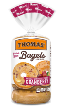 Cranberry bagels